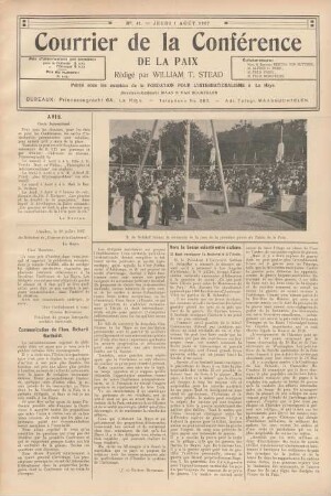 No. 41. Jeudi 1 Août 1907