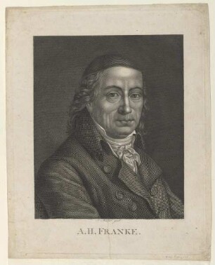 Bildnis des A. H. Francke