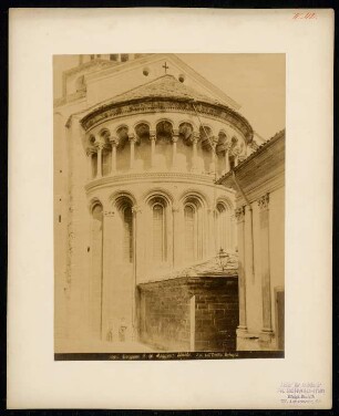 Santa Maria Maggiore, Bergamo: Außenansicht, Chor