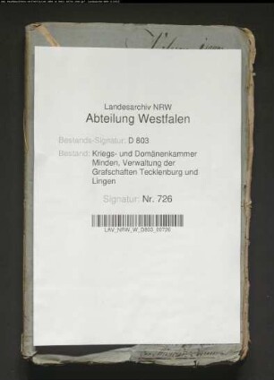 Das Stapenhorsts-Kolonat, Kirchspiels Lengerich