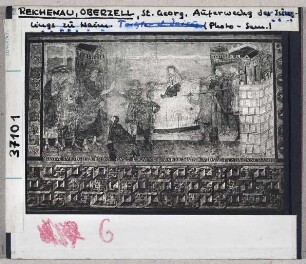 Reichenau-Oberzell, St. Georg: Auferweckung des Jünglings von Naim
