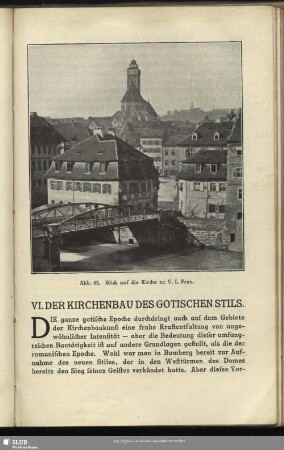 VI. Der Kirchenbau Des Gotischen Stils