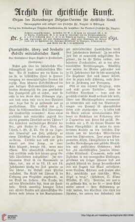 9: Phantastische, scherz- und boshafte Gebilde mittelalterlicher Kunst, [2]