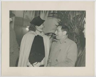 Marlene Dietrich und Ernst Lubitsch (Los Angeles, 1937) (Archivtitel)