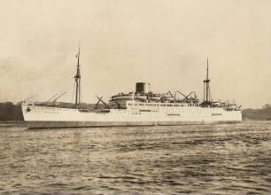 Passagierschiff "Boissevain" & MS Boissevain : Passagierschiff "Boissevain" (Stapellauf September 1936)