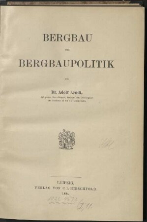 Bergbau und Bergbaupolitik