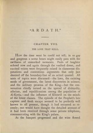 Ardath : the story of a dead self, 2