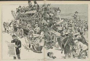 Une station d'omnibus