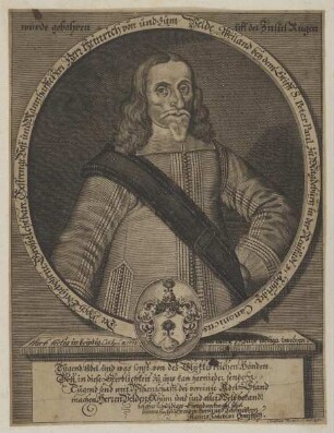Bildnis des Heinrich von und zum Velde Weiland