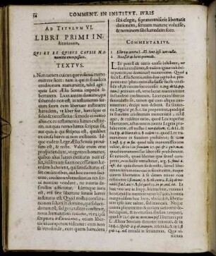Ad Titulum VI. - Ad Titulum X.