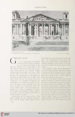 Gallery Notes