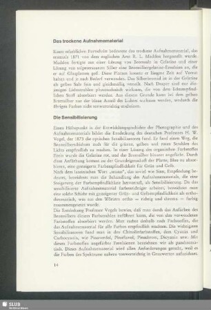 Die Sensibilisierung