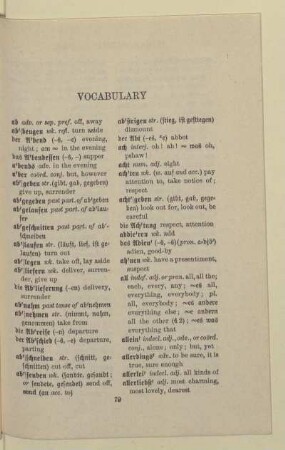 VOCABULARY