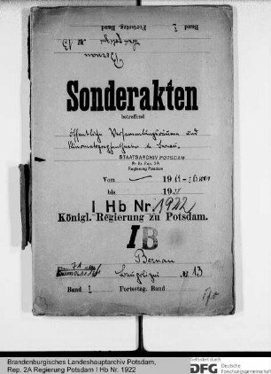 Öffentliche Versammlungsräume und Kinos in Bernau