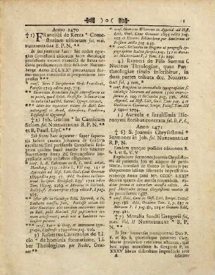 Jo. Pauli Roederi Catalogus Librorum qui saeculo XV. A. C. N. Norimbergae impressi sunt