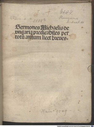 Sermones tredecim universales