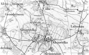 Bautzen-Kleinwelka. Meßtischblatt, Sekt. Luttowitz, 1884
