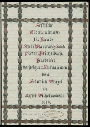 Kreis Marburg-Land: Pfarrei Michelbach