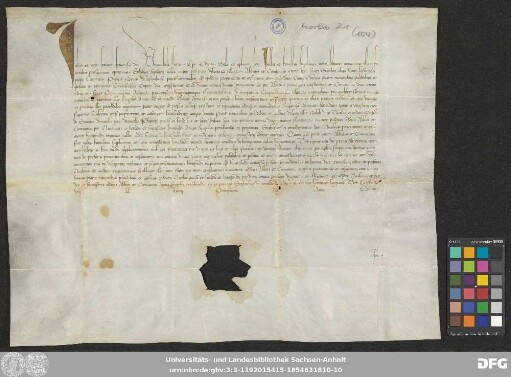 [Halle (Saale), Universitäts- und Landesbibliothek Sachsen-Anhalt, Morbio 21 (104)]