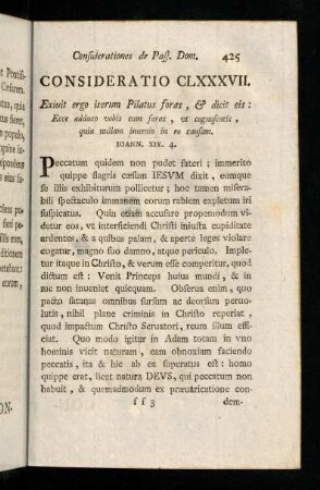 425-436, Consideratio CLXXXVII - CXC