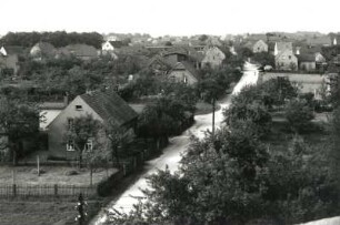 Groß-Dubrau (Bautzen). Blick vom Wasserturm nach Süden