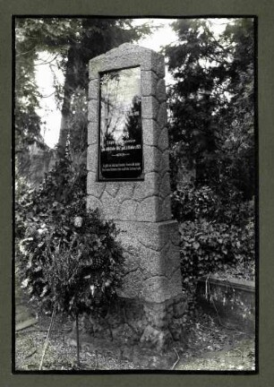 Friedhof, Grabstein