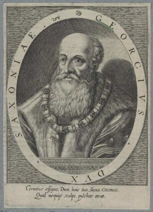 Bildnis des Georgivs von Sachsen