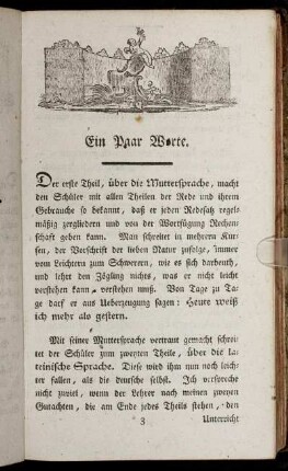 Ein paar Worte.