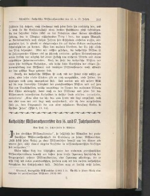 Katholische Missionstheoretiker des 16. und 17. Jahrhunderts