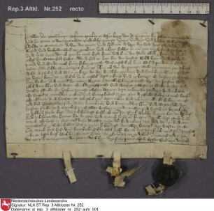 1419 Februar 22 Iwan von Borch Revers wegen der vom Alten und Neuen Kloster ihm gestatteten Hegung des Buxtehuder Waldes