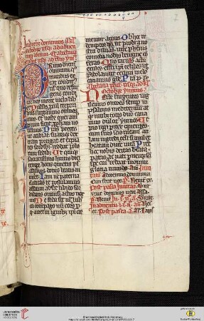 Psalterium feriatum cum antiphonis, hymnis et canticis