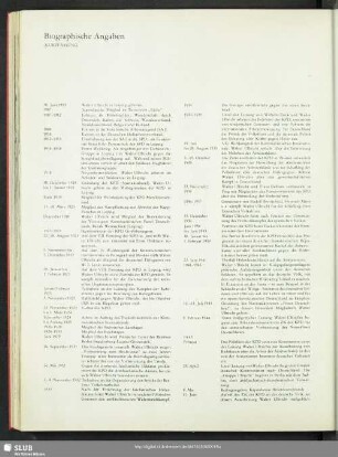 Biographische Angaben (Kurzfassung)