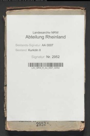 Streitigkeiten wegen der Behinderungen des katholischen Schulunterrichts zu Budberg [Kr. Moers] von seiten Moers'