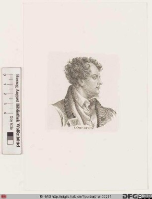 Bildnis George Gordon Noël-Byron, 6. Lord Byron