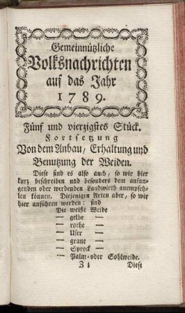 Fünf und vierzigstes Stück