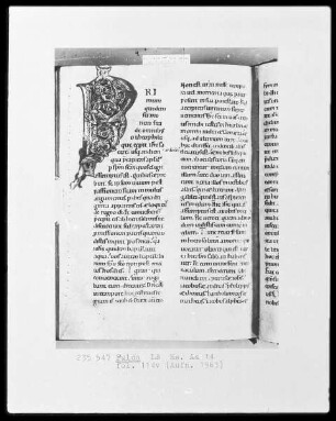 Lectionarium Matutinale — Initiale P, Folio 114verso
