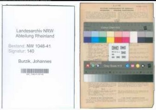 Entnazifizierung Johannes Burzik , geb. 25.11.1895 (Polizist)