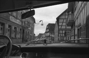 Fahrt durch Loffenau.