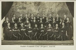 Kuban-Kosaken-Chor (Dirigent L. Iwanoff)