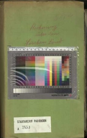 Rechnungen und deren Belege der Siechen Armenstiftung 1802-1819, 1821/22