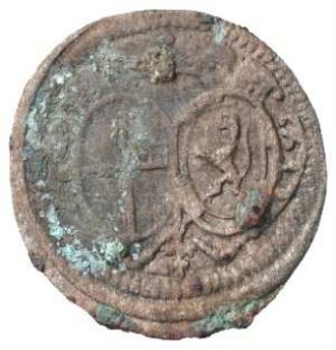 Fundmünze, Pfennig (einseitig), 1731