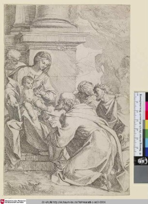 [L'adoration des Mages; Anbetung der Heiligen Drei Könige]