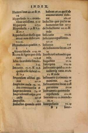 In M. T. Ciceronis Rhetoricam ad Herennium enarratio : nunc primum in lucem edita, una cum rerum ac verbarum tota hac enarratione memorabilium copiosissimo indice
