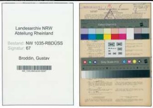 Entnazifizierung Gustav Broddin , geb. 13.06.1914 (Steiger)