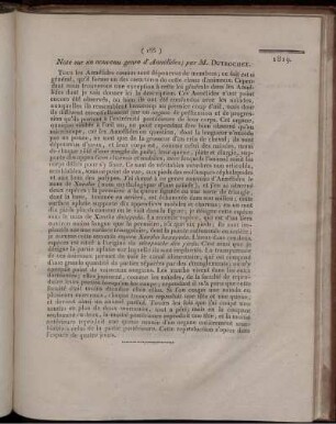 Note sur un nouveau genre d´Annélides;