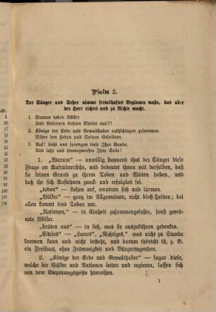 Fünfzehn messianische Psalmer