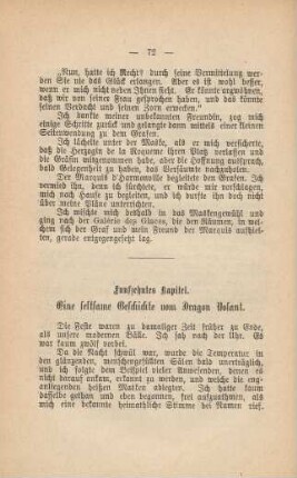 Fünfzehntes Kapitel. Eine seltsame Geschichte vom Dragon Volant