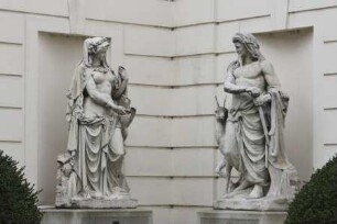 Personifikationen der Flüsse Drau und Inn