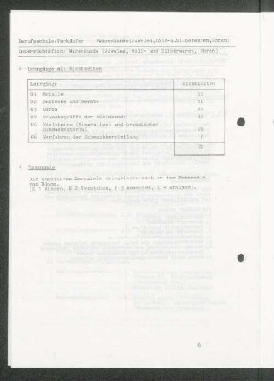 5 Taxonomie