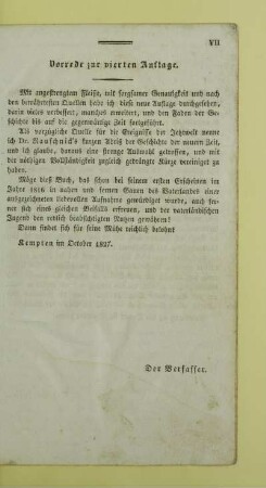 Vorrede zur vierten Auflage